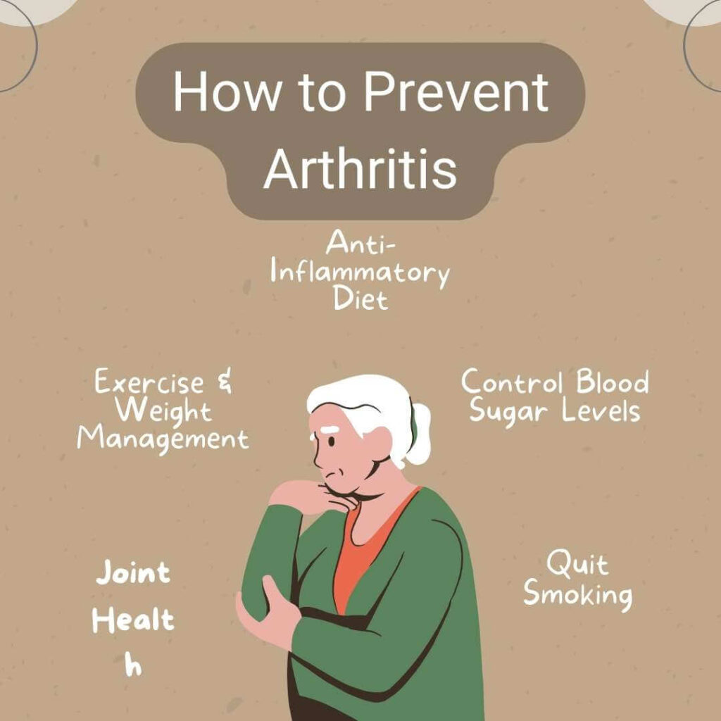 How to prevent arthritis