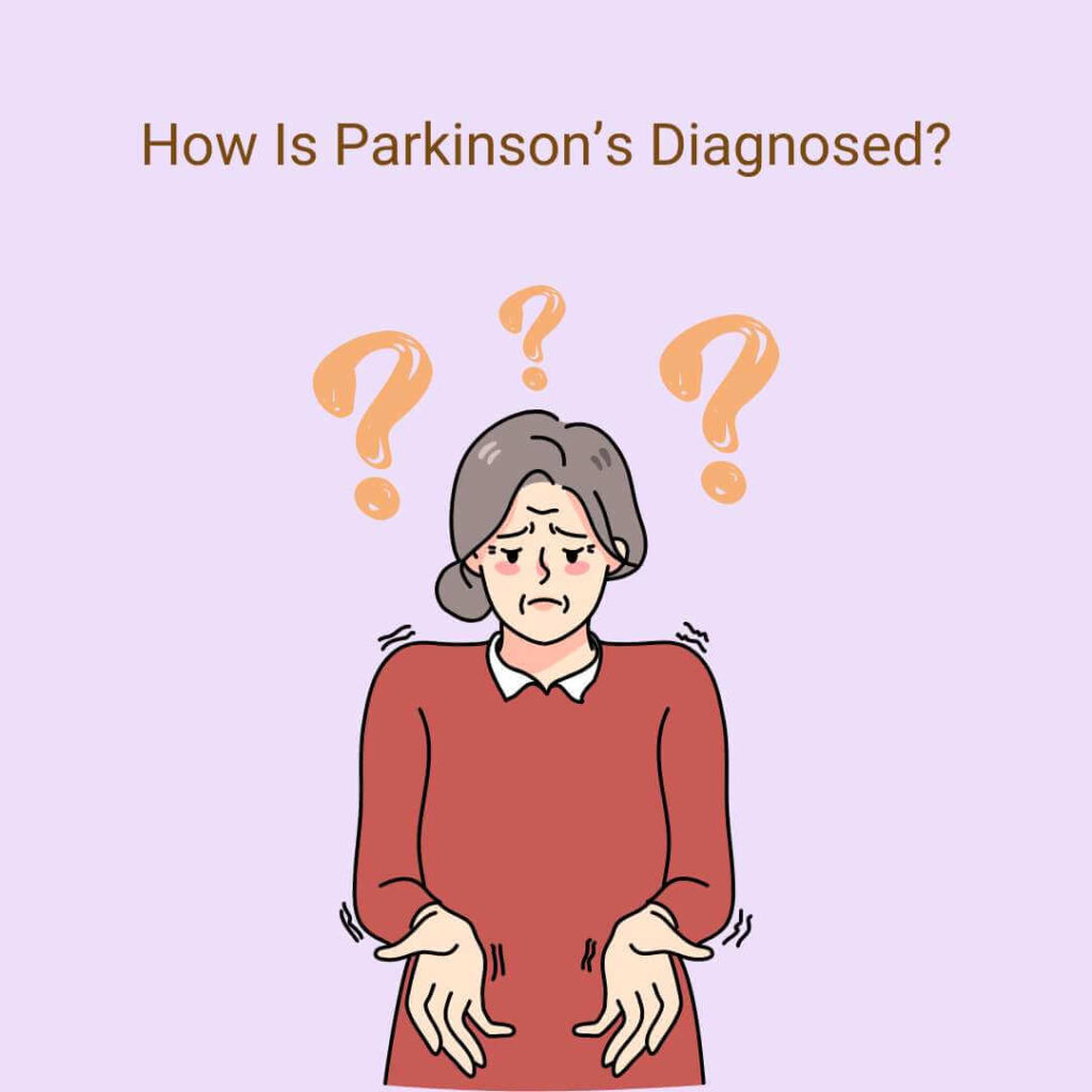 How is parkinson's diagnosed